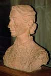 Milly The Sculptor's Wife- terracotta by Benno Schotz