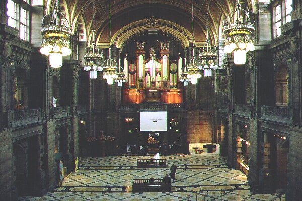 The Centre Hall, from the first floor balcony